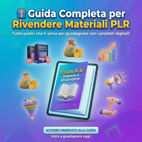 Guida Completa per Rivendere Materiali PLR