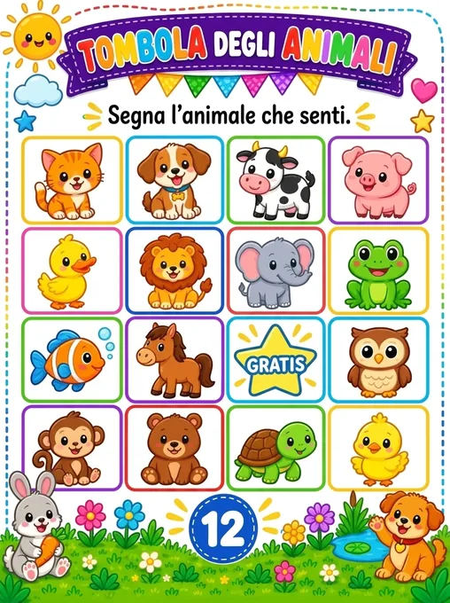Tombola degli animali