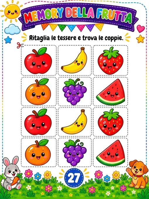 Memory della frutta